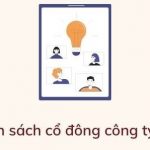 Danh Sach Co Dong Cong Ty Co Phan